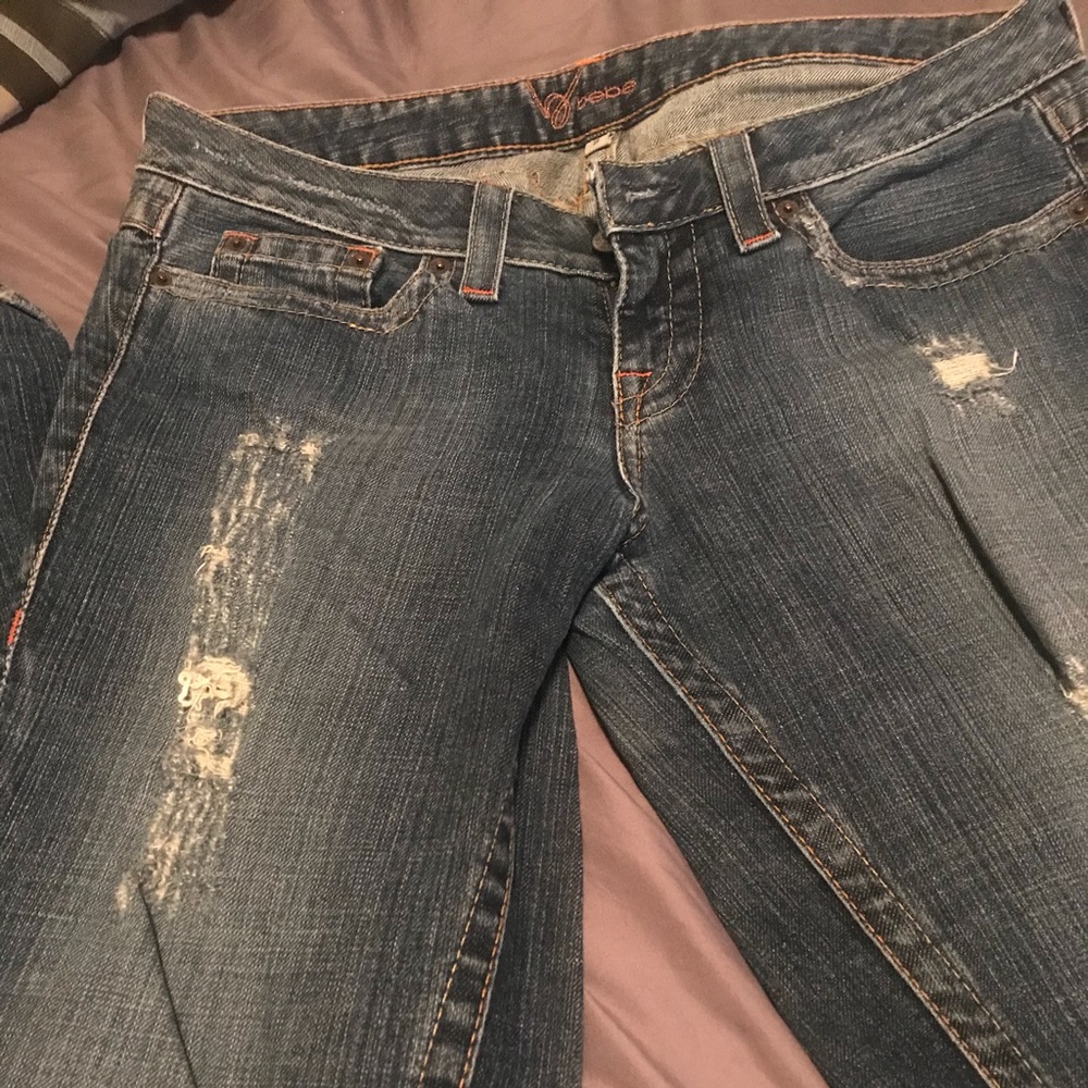 2 pair of Bebe Jeans